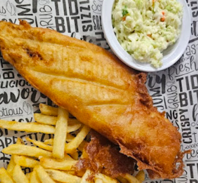 Steamers Clam Bar & Grill signature dishes Fish and Chips
Back Bayou Burger
Parmesan Crusted Fish And Shrimp